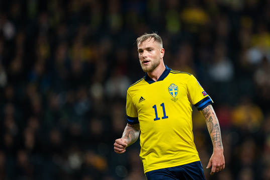 John Guidetti of Sweden