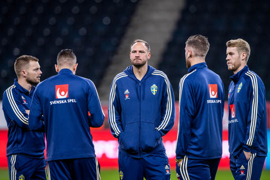 Sebastian Larsson, Kristoffer Nordfeldt, Andreas Granqvist,