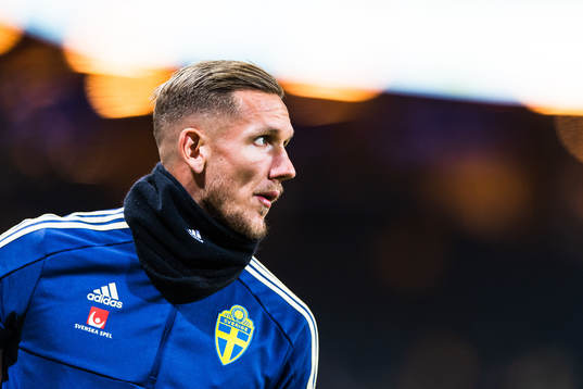 Goalkeeper Robin Olsen of Sweden