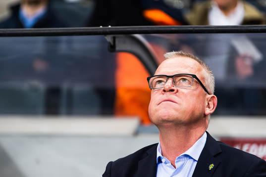 Janne Andersson, head coach of Sweden