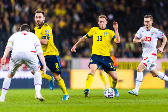 Dejan Kulusevski of Sweden