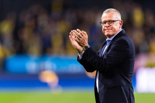 Janne Andersson, head coach of Sweden