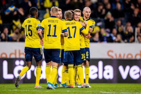 Alexander Isak, John Guidetti, Dejan Kulusekvski, Riccardo