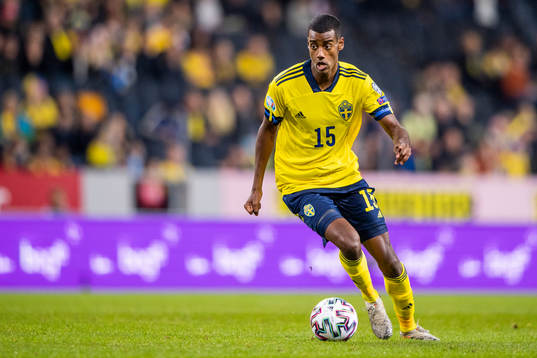 Alexander Isak of Sweden