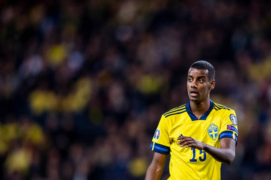 Alexander Isak of Sweden