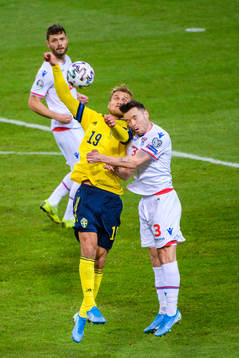 Sebastian Andersson of Sweden and Viljormur Davidsen of