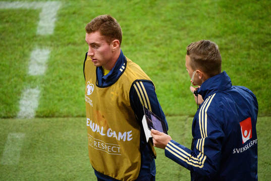 Dejan Kulusevski of Sweden