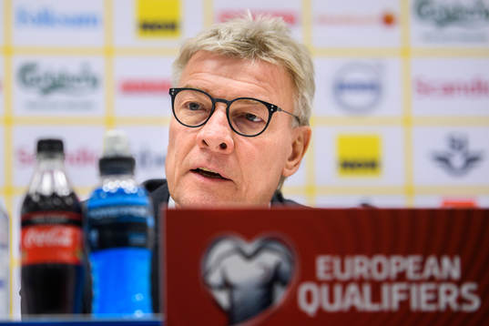 Lars Olsen, head coach of Faroe Islands