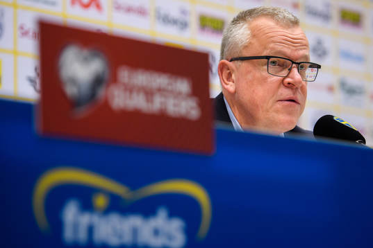 Janne Andersson, head coach of Sweden