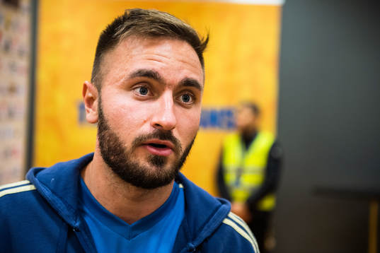 Muamer Tankovic of Sweden