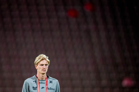 Morten Thorsby of Norway