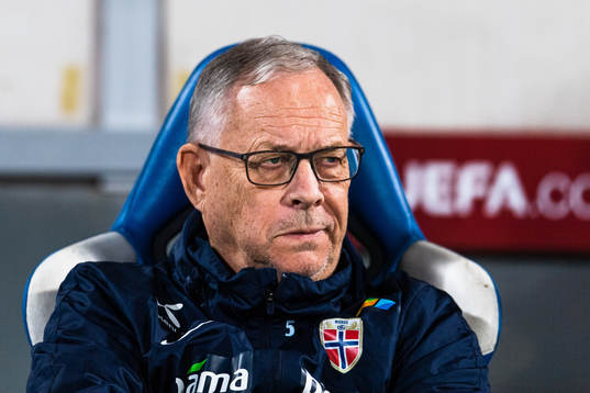 Lars Lagerbäck, head coach of Norway