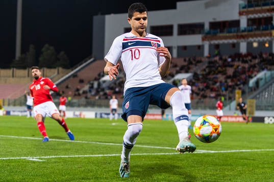 Tarik Elyounoussi of Norway