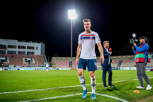 Alexander Sørloth of Norway