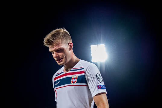 Alexander Sørloth of Norway