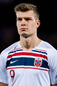 Alexander Sørloth of Norway