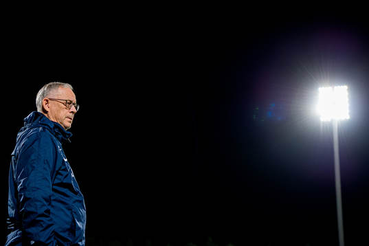 Lars Lagerbäck, head coach of Norway
