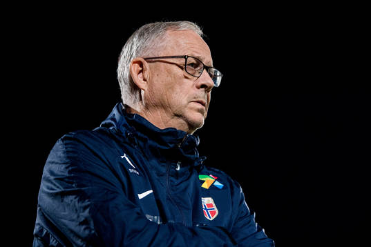 Lars Lagerbäck, head coach of Norway
