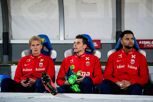 Morten Thorsby, goalkeeper Rune Almenning Jarstein and