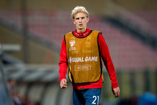 Morten Thorsby of Norway