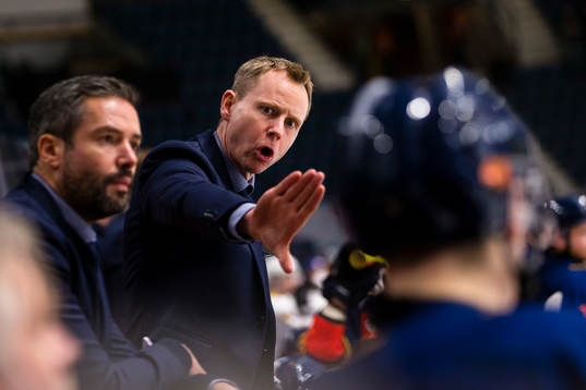Head coach Robert Ohlsson of Djurgården