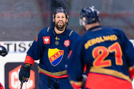 Dick Axelsson of Djurgården celebrates