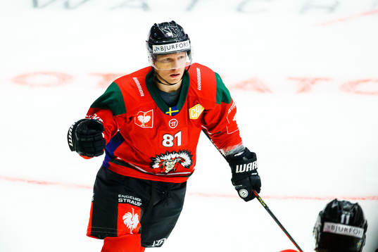 Ryan Lasch Frölundas celebrates the 3-1 goal