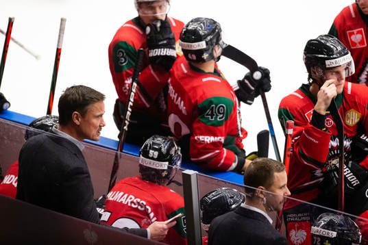 Head coach Roger Rönnberg of Frölunda