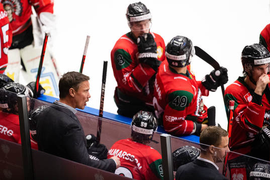 Head coach Roger Rönnberg of Frölunda