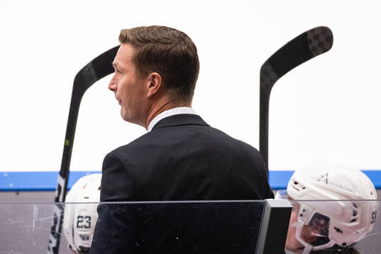 Head coach Johan Pennerborn of Färjestad