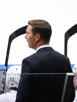 Head coach Johan Pennerborn of Färjestad