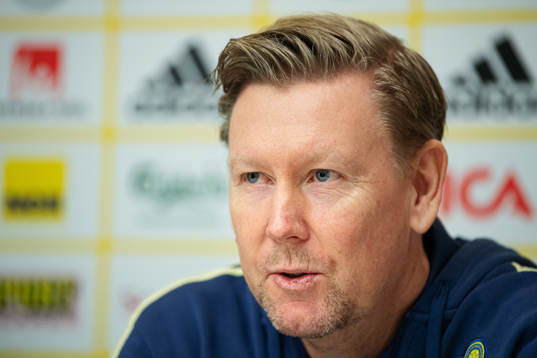 Assistant coach Peter Wettergren of the Swedish national