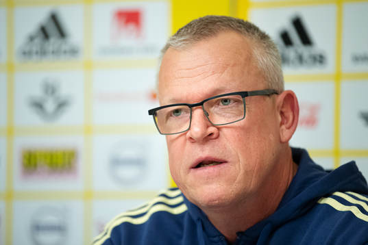 Head coach Janne Andersson of the Swedish national football