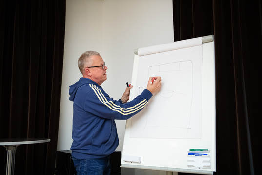 Head coach Janne Andersson of the Swedish national football