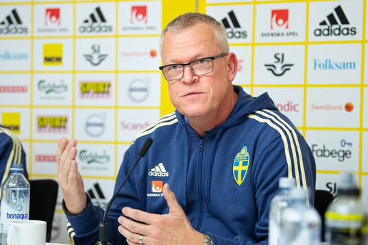 Head coach Janne Andersson of the Swedish national football