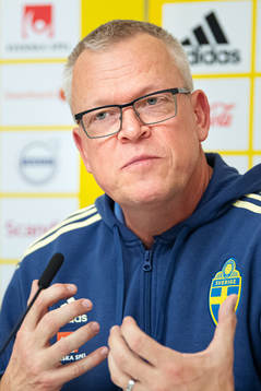 Head coach Janne Andersson of the Swedish national football