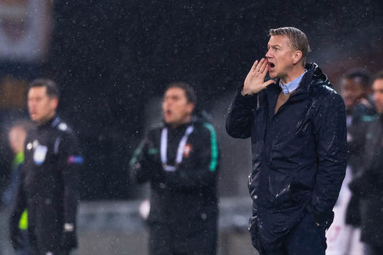 Leif Gunnar Smerud, head coach of Norway reacts