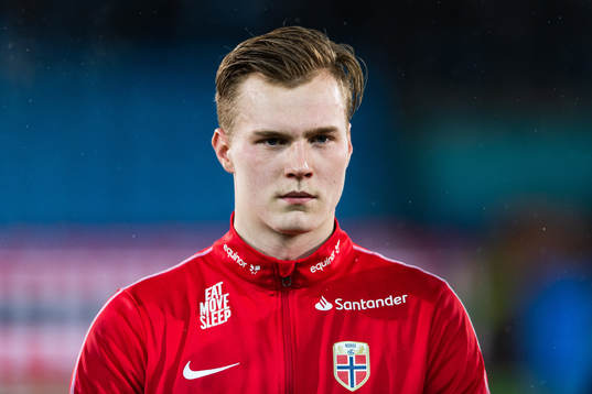 Goalkeeper Kristoffer Klaesson of Norway