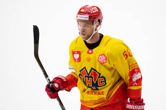 Anton Gustafsson of Biel-Bienne