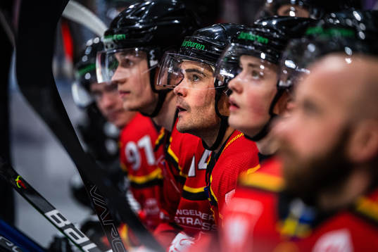 Karl Fabricius of Luleå looks dejected