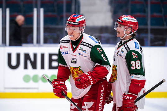 Moras Anton Schagerberg och Adam Masuhr deppar