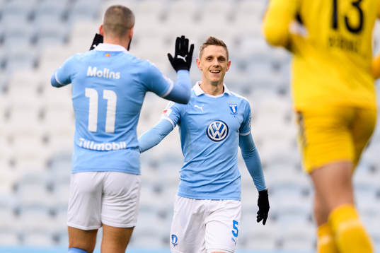 Malmö FFs Sören Rieks jublar
