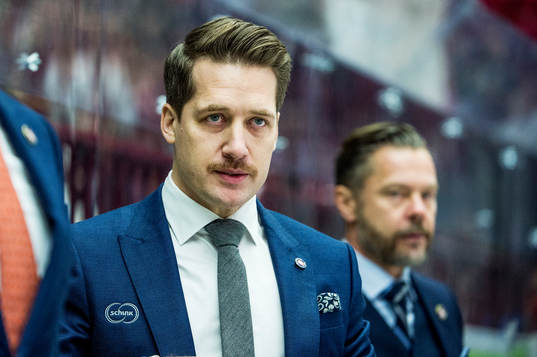 Växjös tränare Sam Hallam