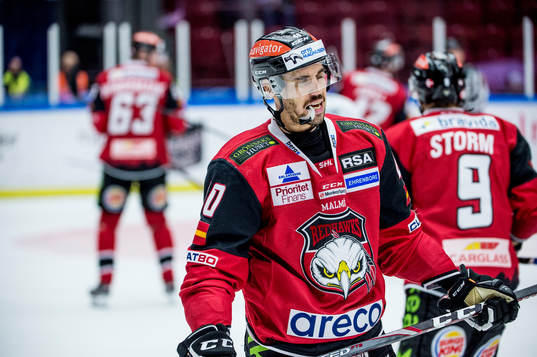 Malmö Redhawks Jesper Jensen deppar