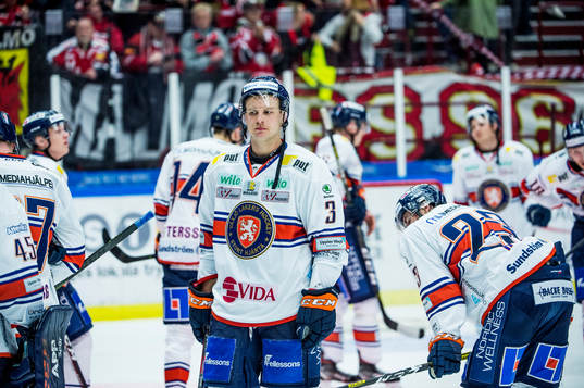 Växjös Oliver Bohm deppar med lagkamraterna