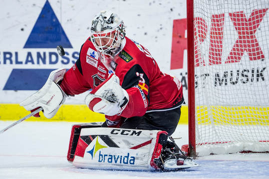 Malmö Redhawks målvakt Lars Volden