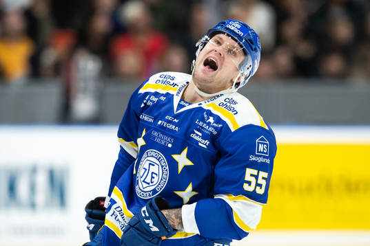 Leksands Jonas Ahnelöv reagerar