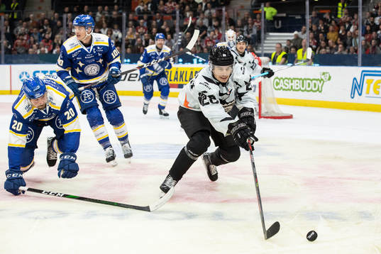 Leksands Johan Fransson och Frölunda Johan Sundström