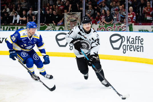 Leksands Jonas Ahnelöv och Frölundas Nicklas Lasu