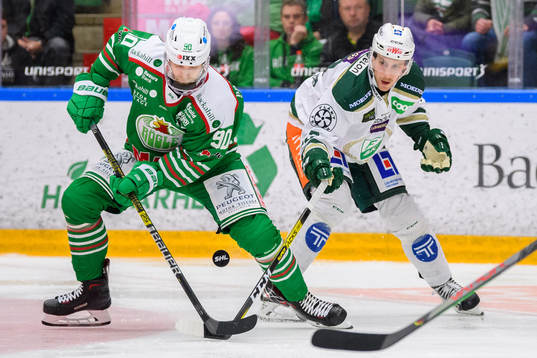 Rögles Ted Brithén och Färjestad Per Åslund